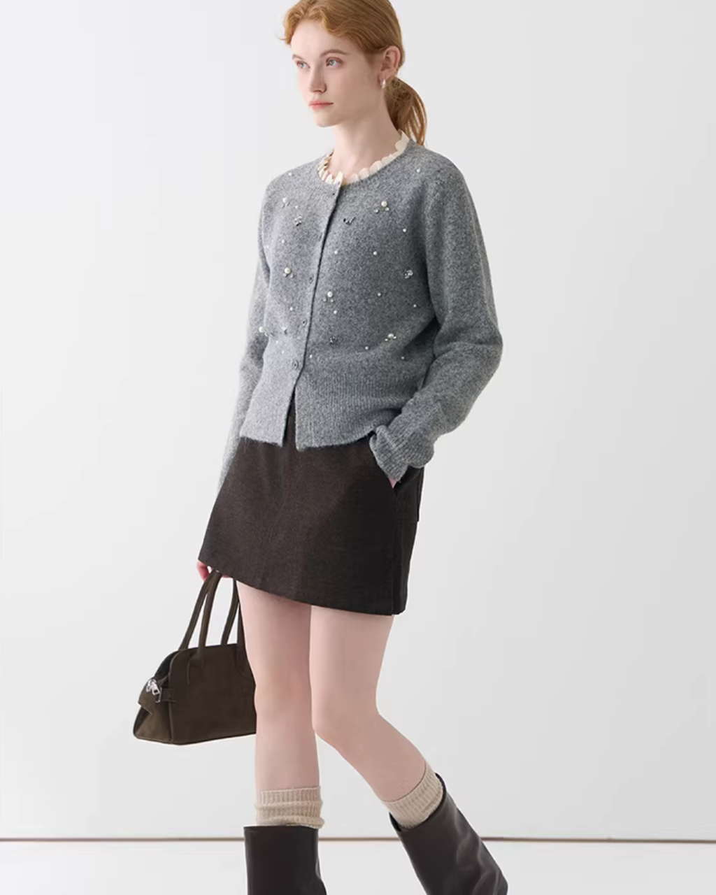 Small Chanel Knit Cardigan  JIU0033
