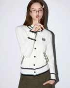 Stand Collar Knit Cardigan MDB0034