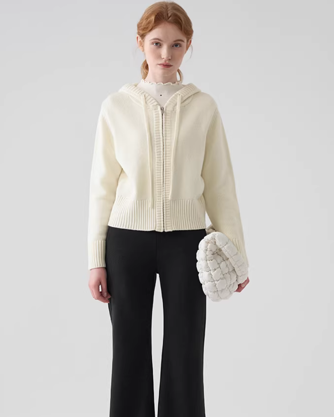 Soft Knit Hoodie JIU0050