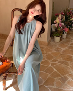 Sleeveless Long Dress QAZ0095