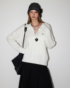 Cable Knit Top MDB0019