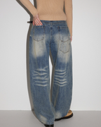 Vintage Curved Denim Pants MDB0007
