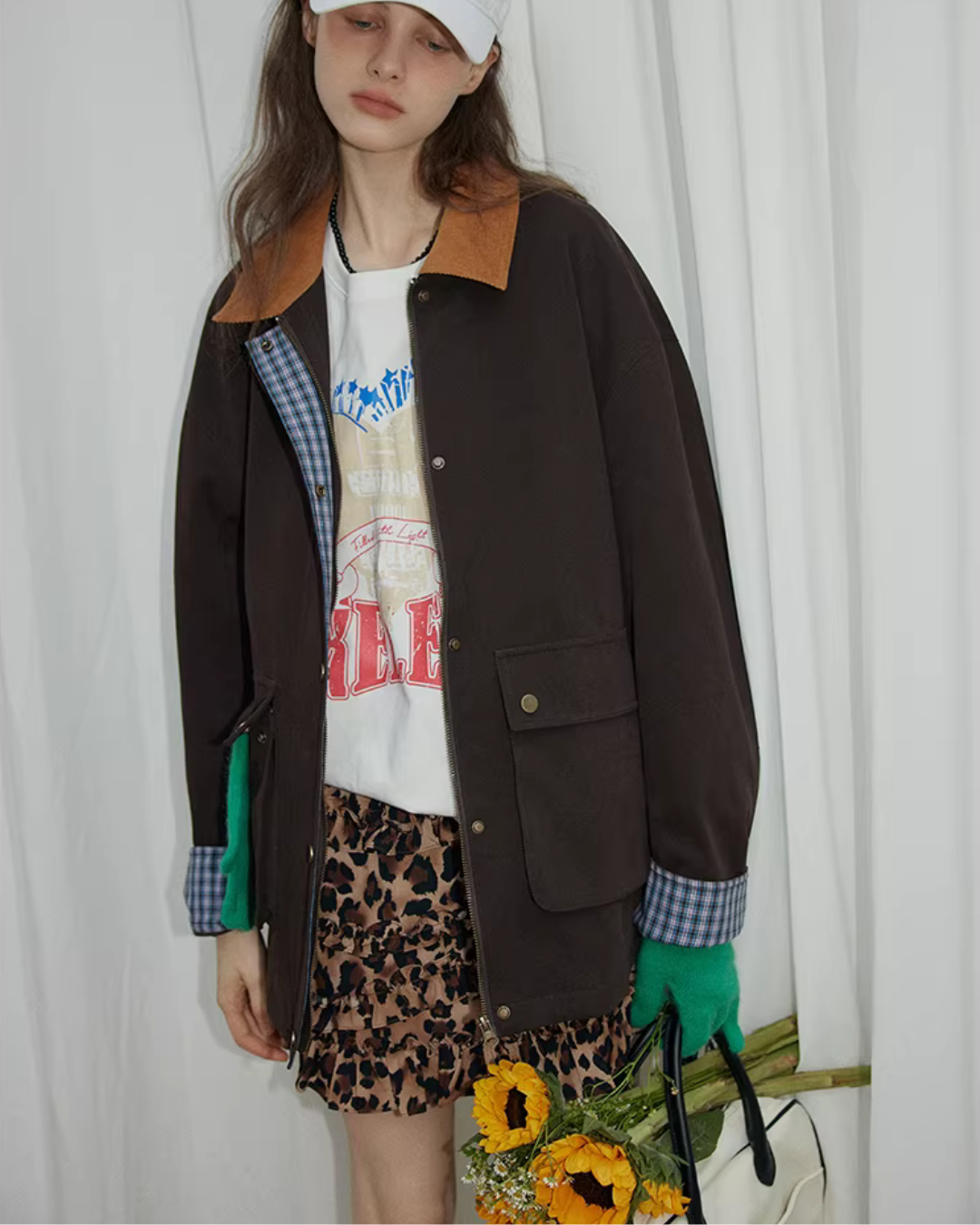 Logo Loose Long-Sleeve T-Shirt RLZ0007