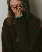 Half-Zip Hooded Knit RLZ0003