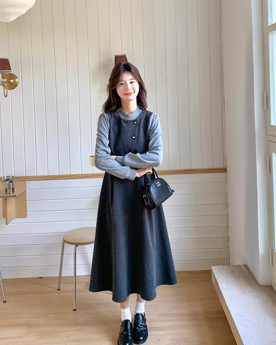 Long-sleeve tops / Vests / Long skirts QAZ0038