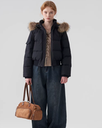 Fur Hood Down Jacket JIU0030