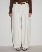 Relaxed Curved Slacks Pants MDB0010