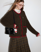 Round Neck Knit Cardigan MDB0011