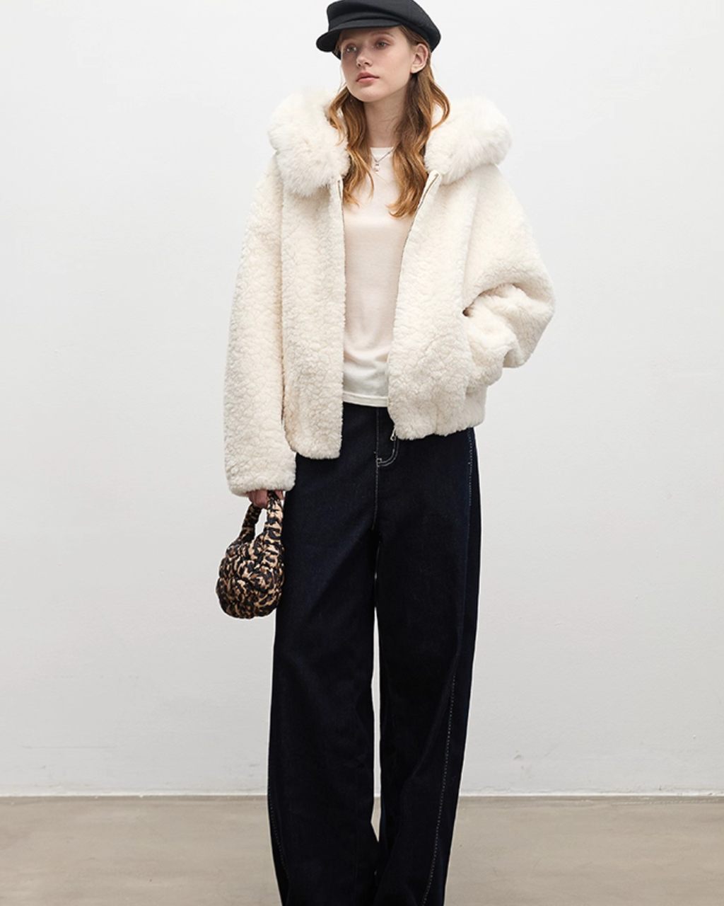 Fur Hood Fluffy Jacket BBG0001