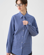 Blue Plaid Shirt JIU0021