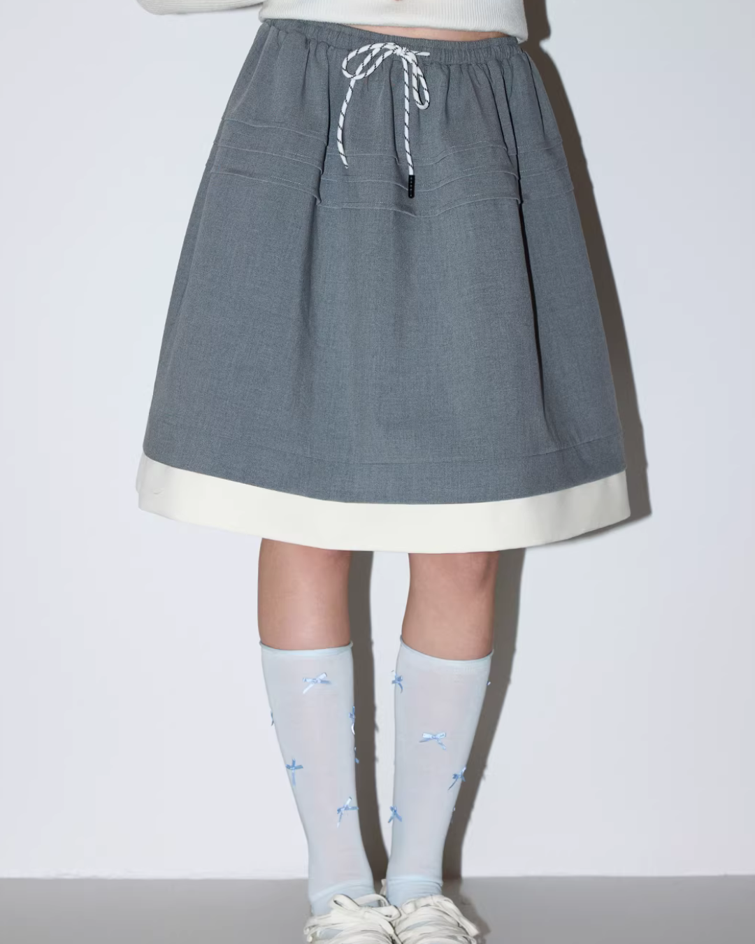 Waist Color-Block Design Skirt MDB0031