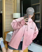 Pink Gradient Windbreaker QAZ0022