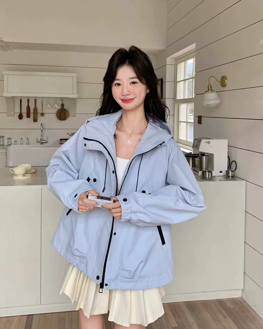 High-Neck Mountain Jacket QAZ0068