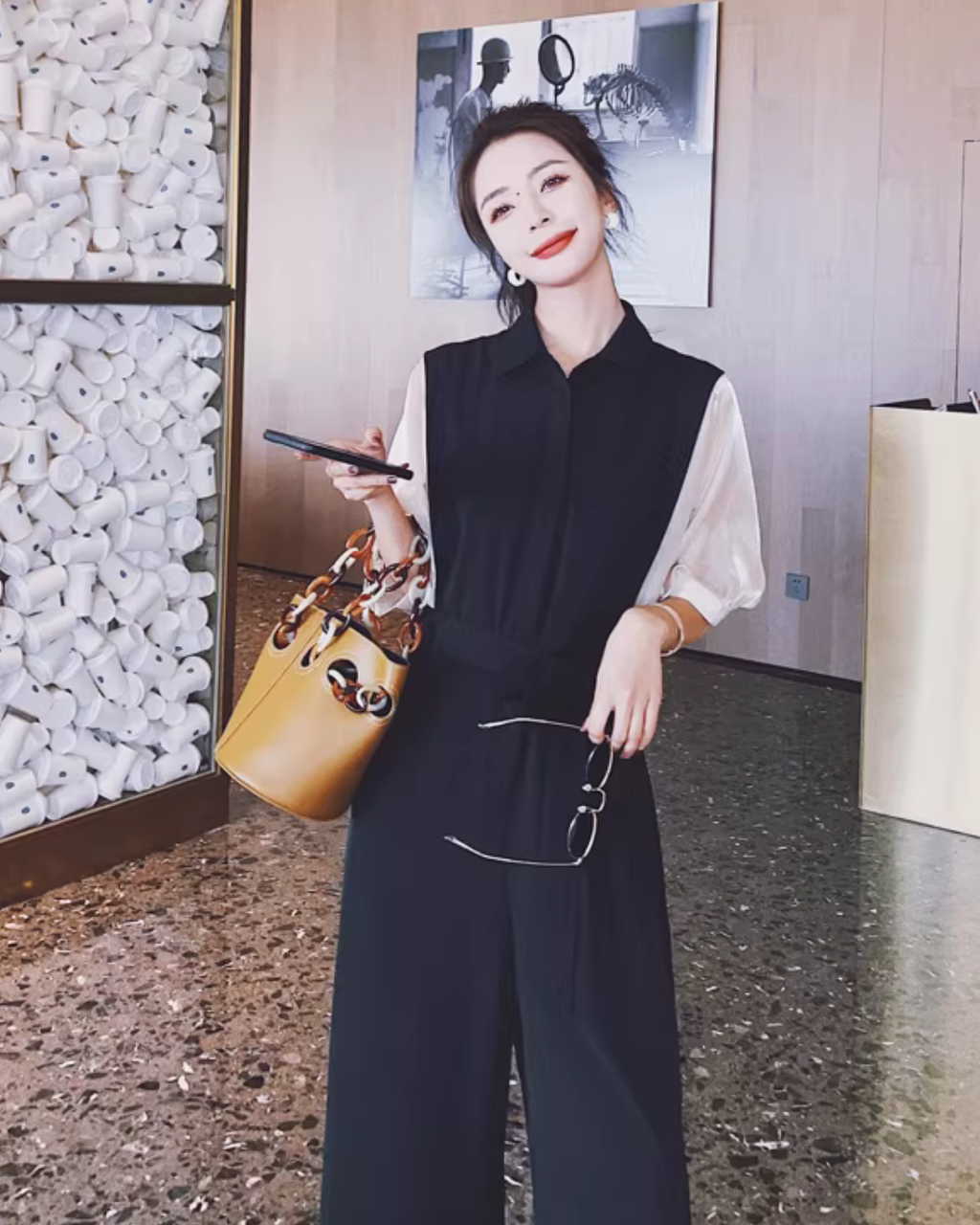Docking Shirt Jumpsuit QAZ0056