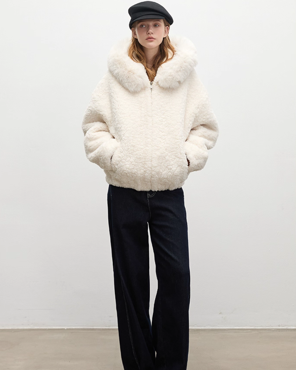 Fur Hood Fluffy Jacket BBG0001