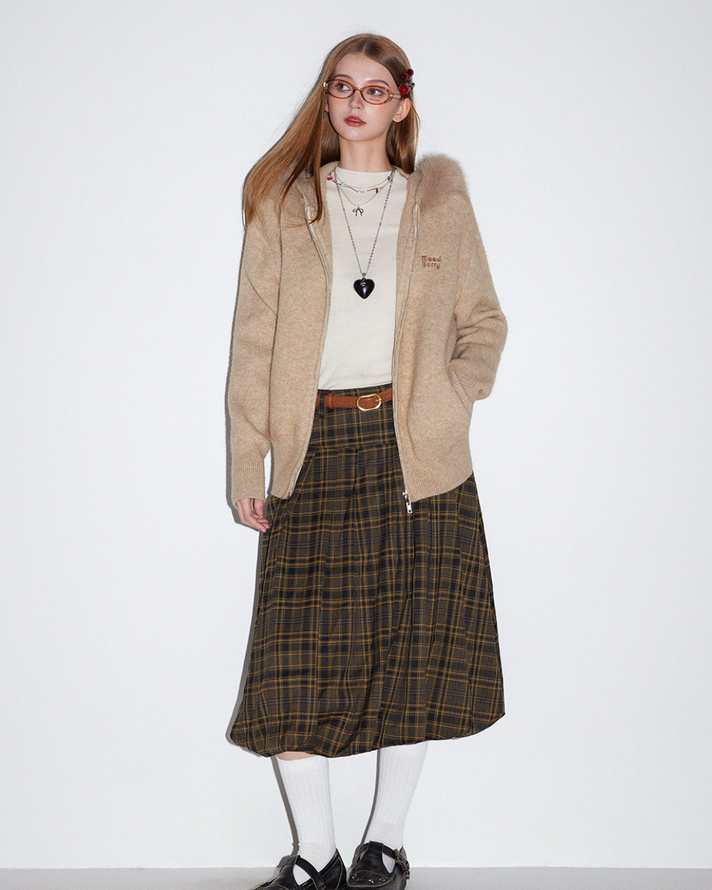 Fur Knit Jacket MDB0001