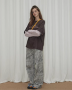 Leopard Wide Pants RLZ0010