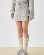 Sweatshirt Long-Sleeve Top / Mini Skirt JIU0025