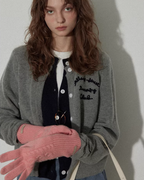 Layered-Style Knit Cardigan RLZ0020