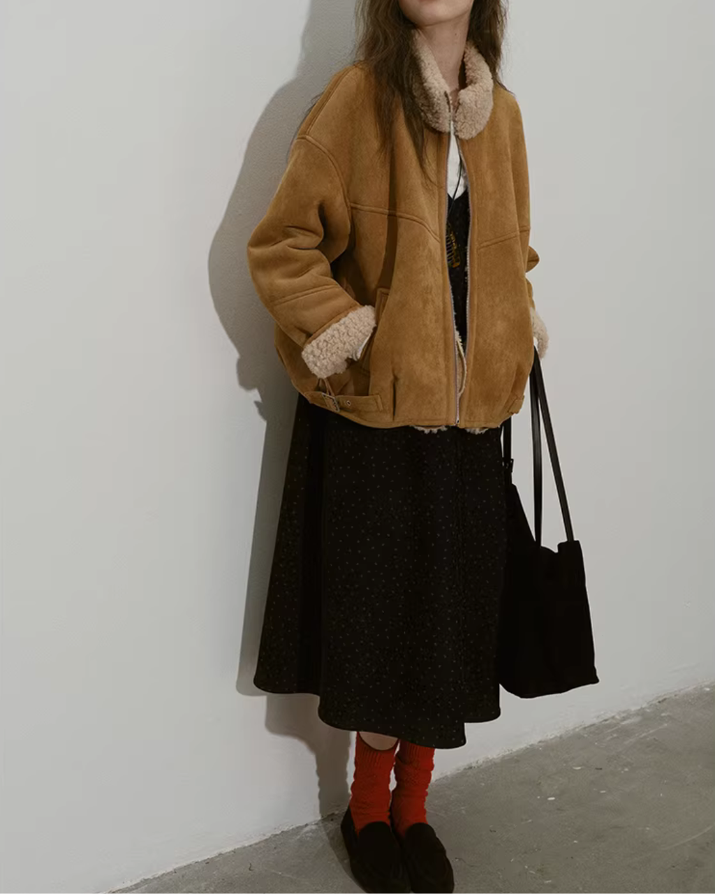 Boa Mouton Coat RLZ0004