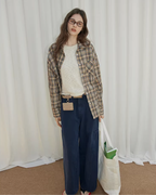 Retro Blue Wide Denim Pants RLZ0009