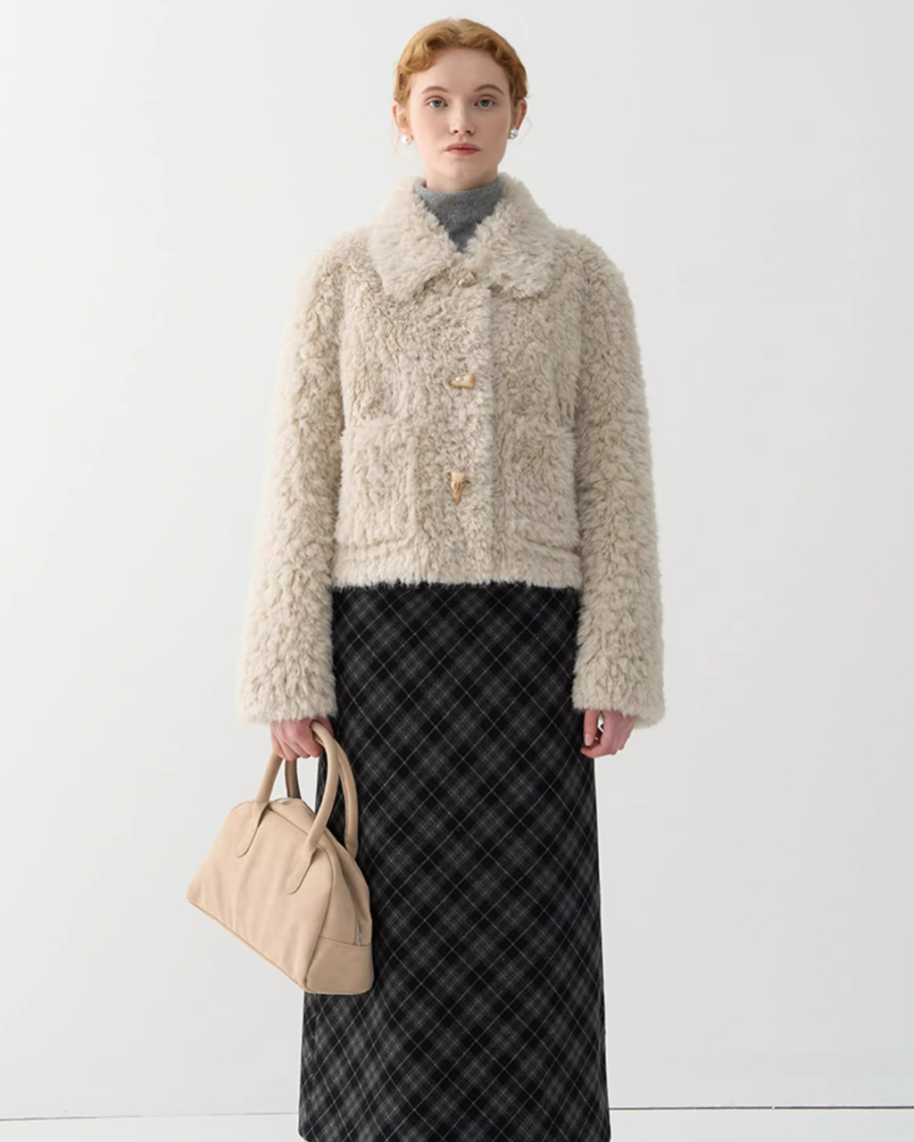 Short Faux Fur Coat JIU0008