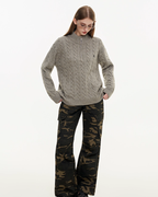 Half-Zip Knit Top MDB0022