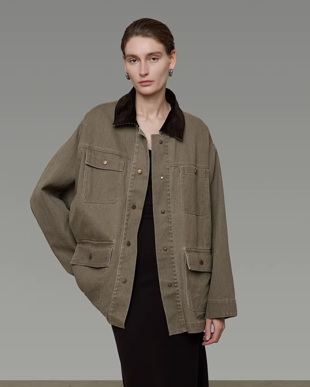 Vintage Denim Jacket UNS0019