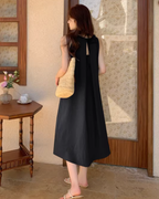 Sleeveless Long Dress QAZ0095