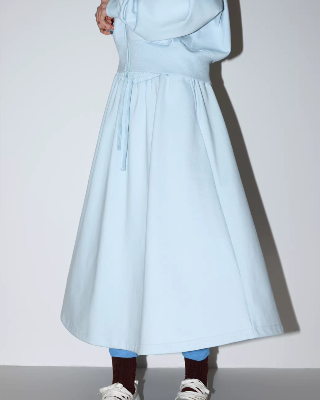 Sports Zip Hoodie / Half-Length Skirt MDB0029