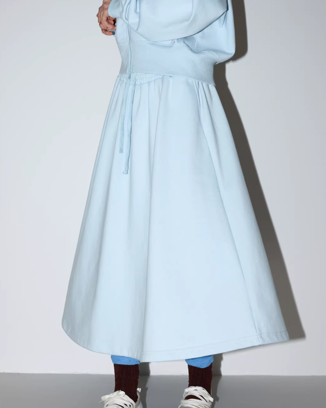 Sports Zip Hoodie / Half-Length Skirt MDB0029