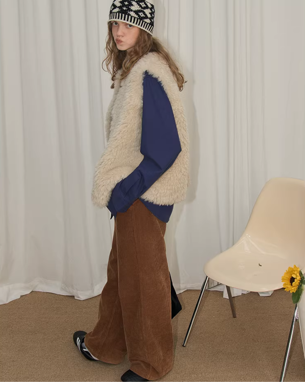 Fluffy Fur Vest RLZ0005