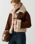 Faux Mouton Jacket JIU0010