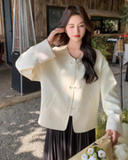 No-Collar Chinese Style Jacket QAZ0019