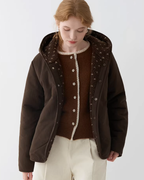 Reversible Fleece Casual Coat JIU0037