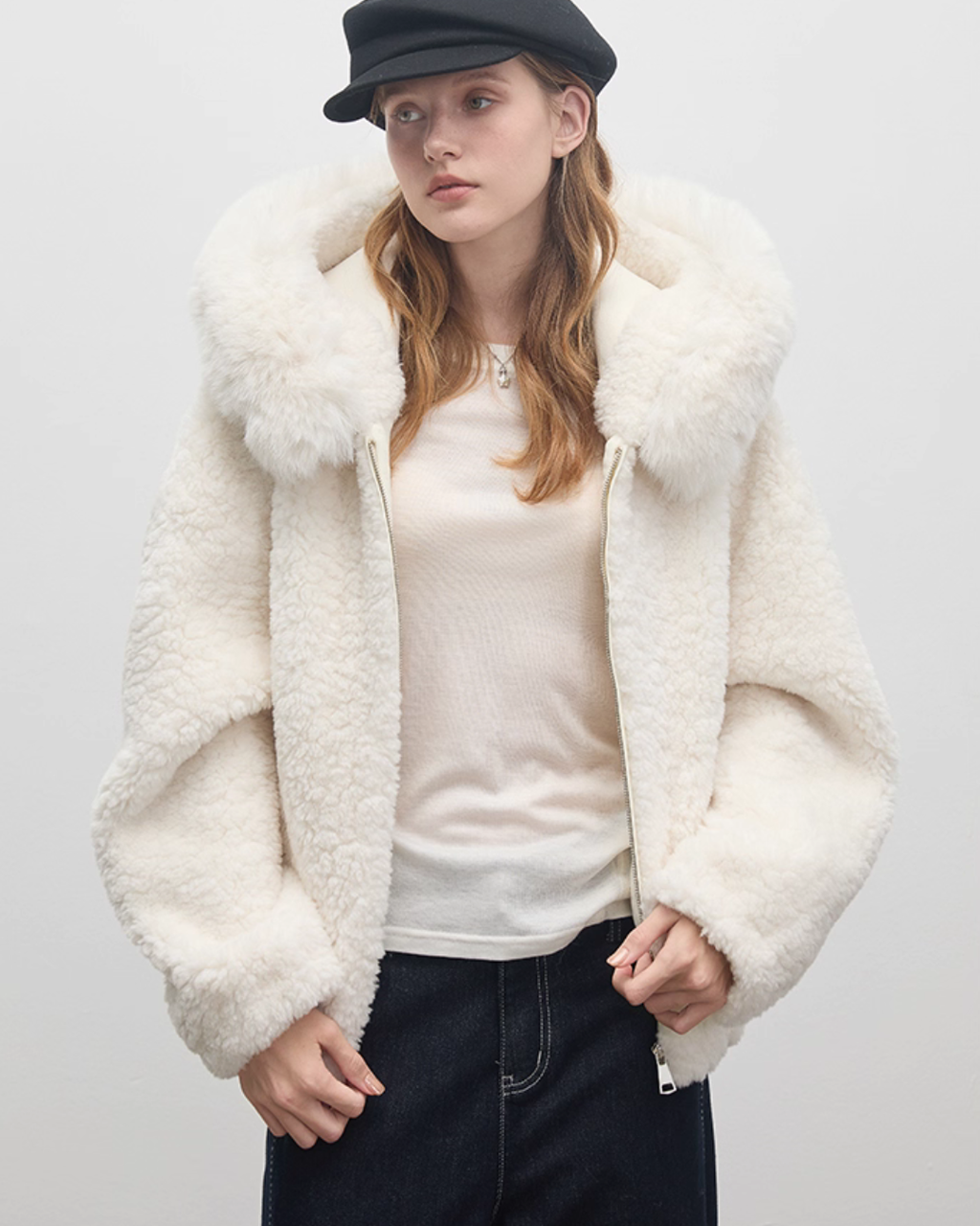 Fur Hood Fluffy Jacket BBG0001