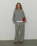 Loose Double-Zip Jacket / Wide Pants RLZ0019