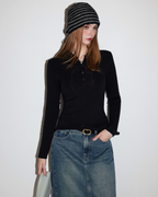 Half-Button Tight Top MDB0018