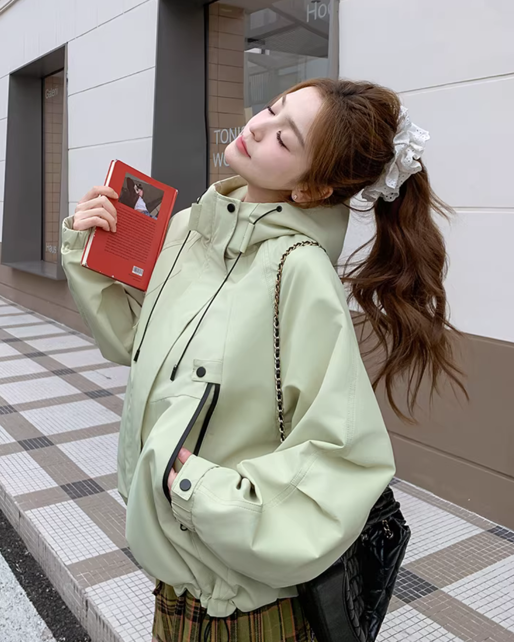 High-Neck Mountain Jacket QAZ0068