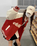 Retro Two-Tone Stadium Jumper QAZ0076