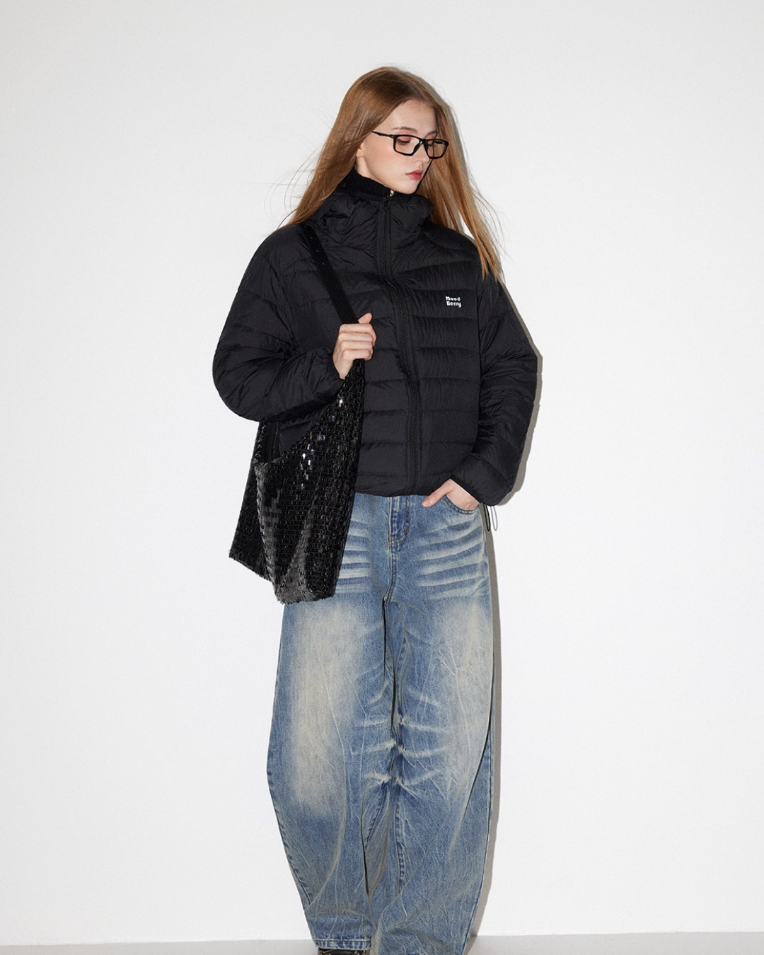 Stand Collar Compact Down Jacket MDB0006