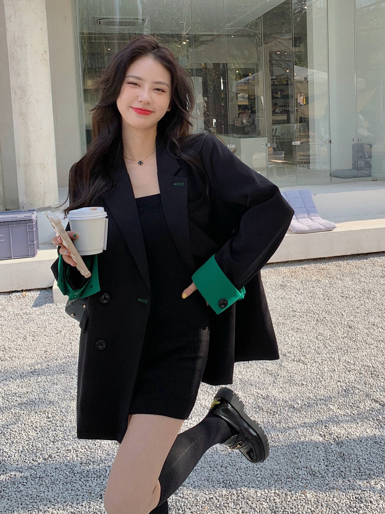 Double-Breasted Tailored Jacket QAZ0031