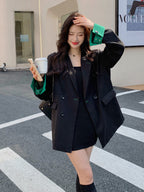 Double-Breasted Tailored Jacket QAZ0031