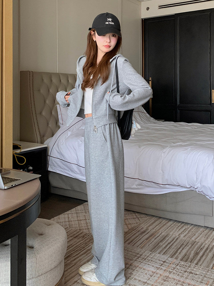 Zip-Up Hoodie / Sweatpants QAZ0044