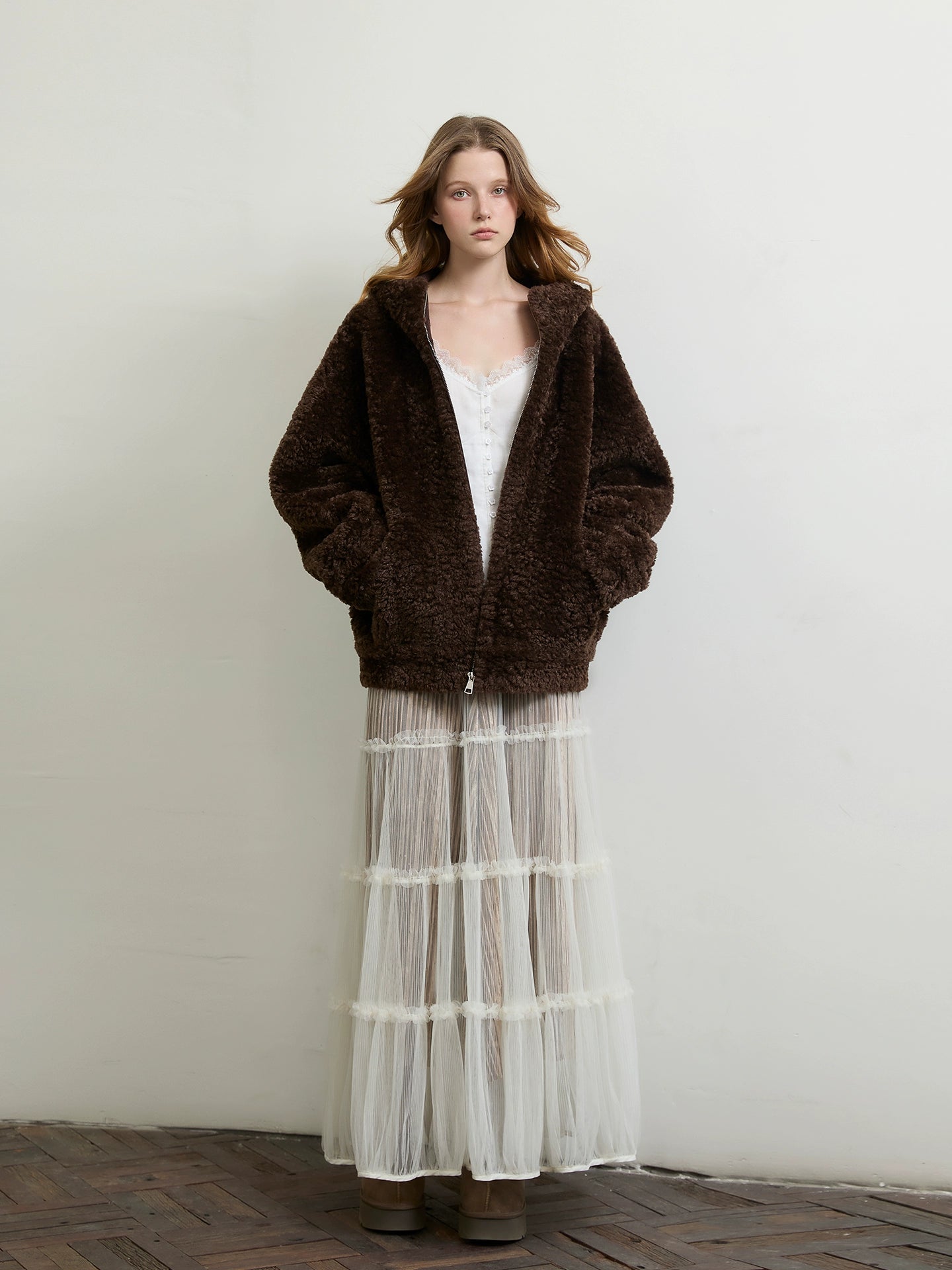 Fluffy Faux Fur Jacket BBG0018