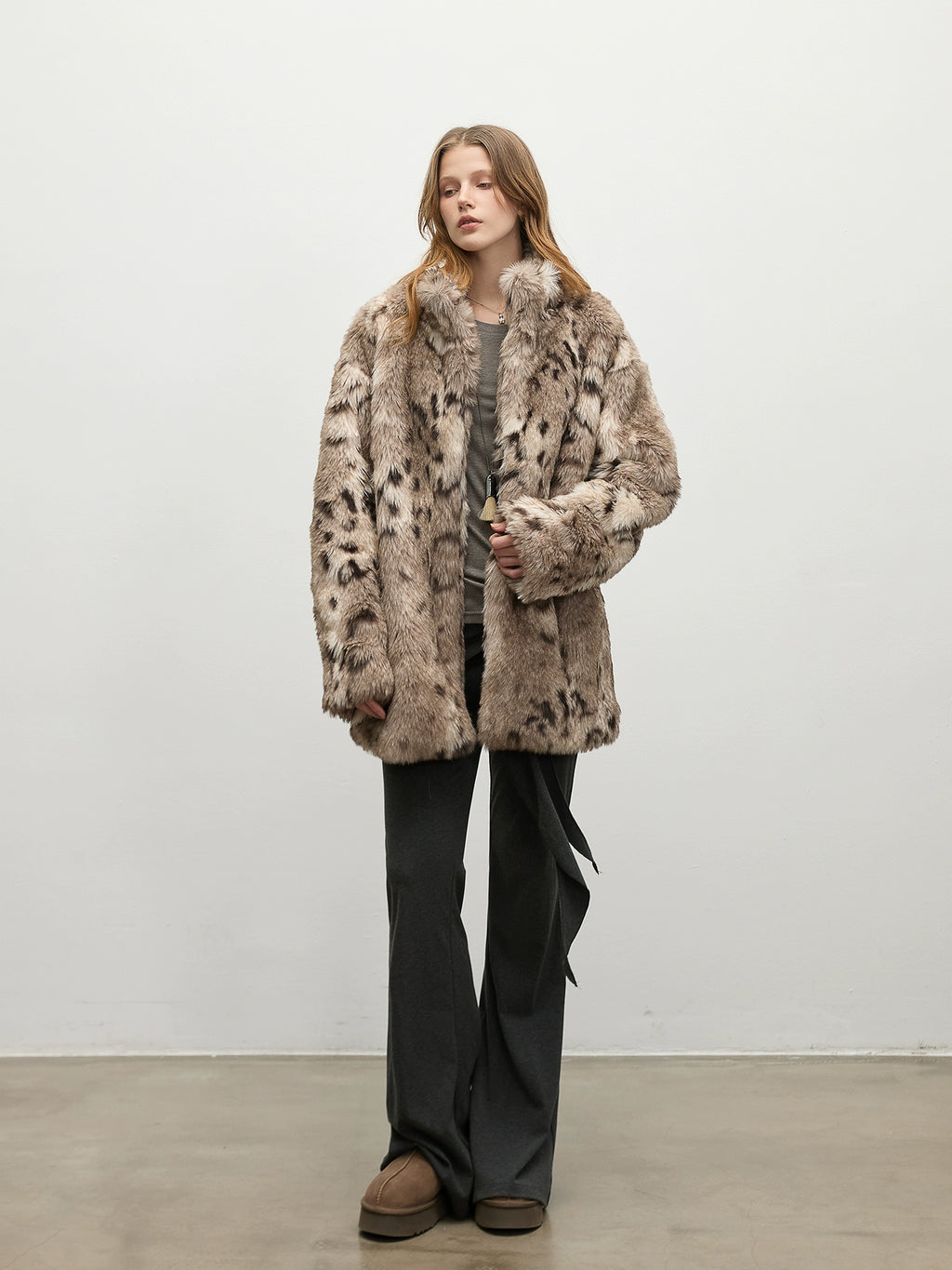Leopard Fur Coat BBG0010