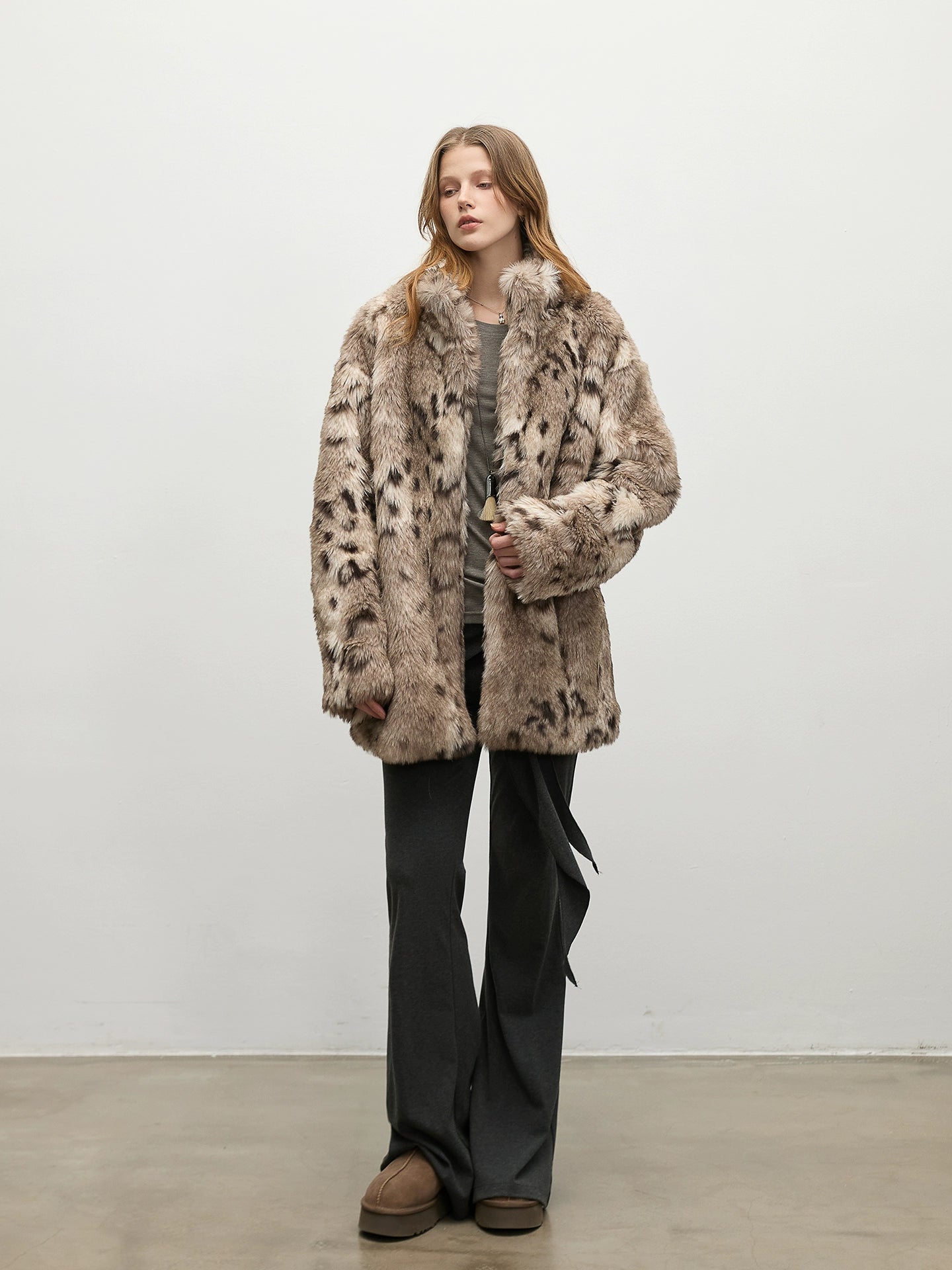 Leopard Fur Coat BBG0010