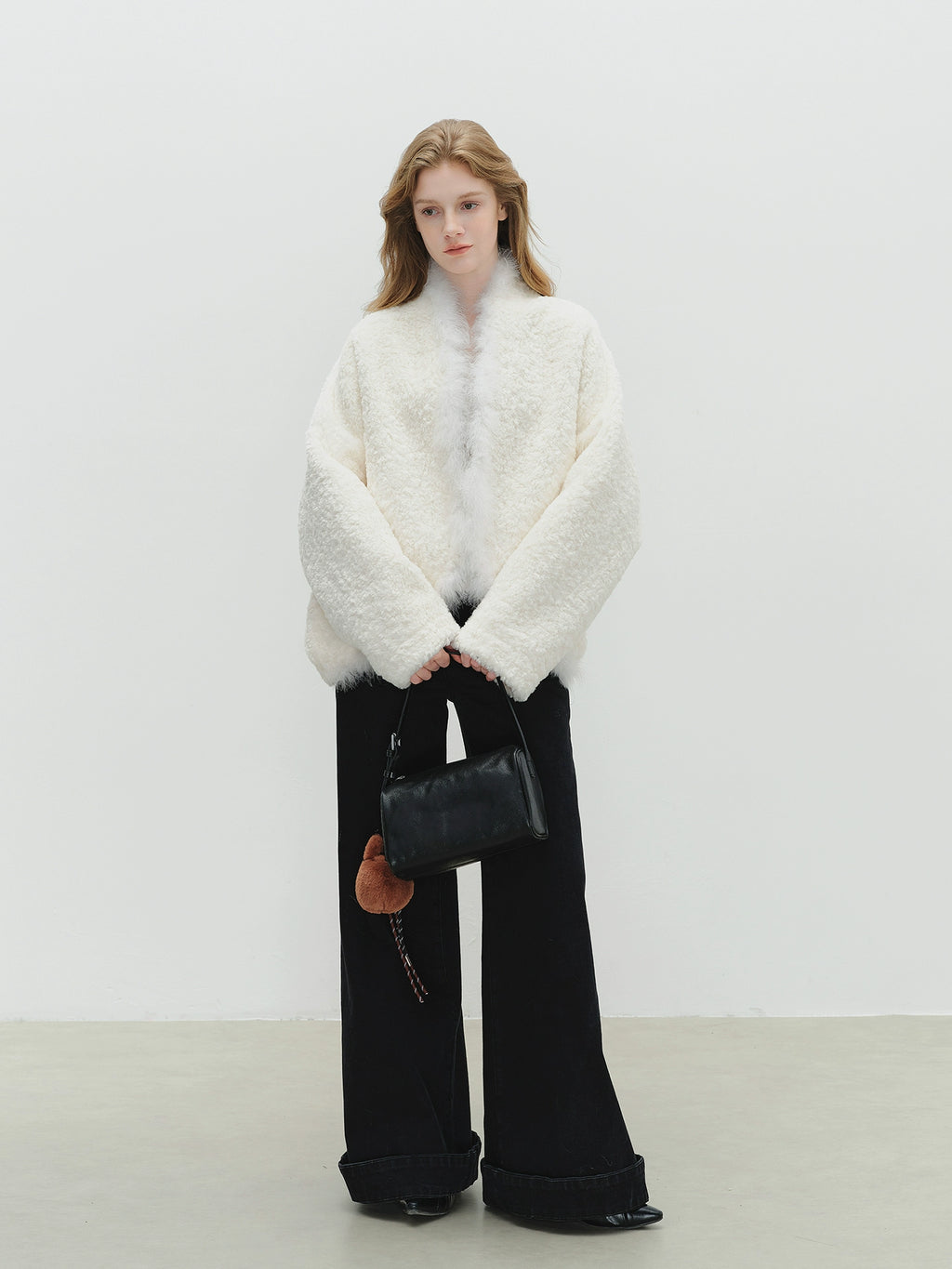 Fur Collar Short Jacket BBG0021
