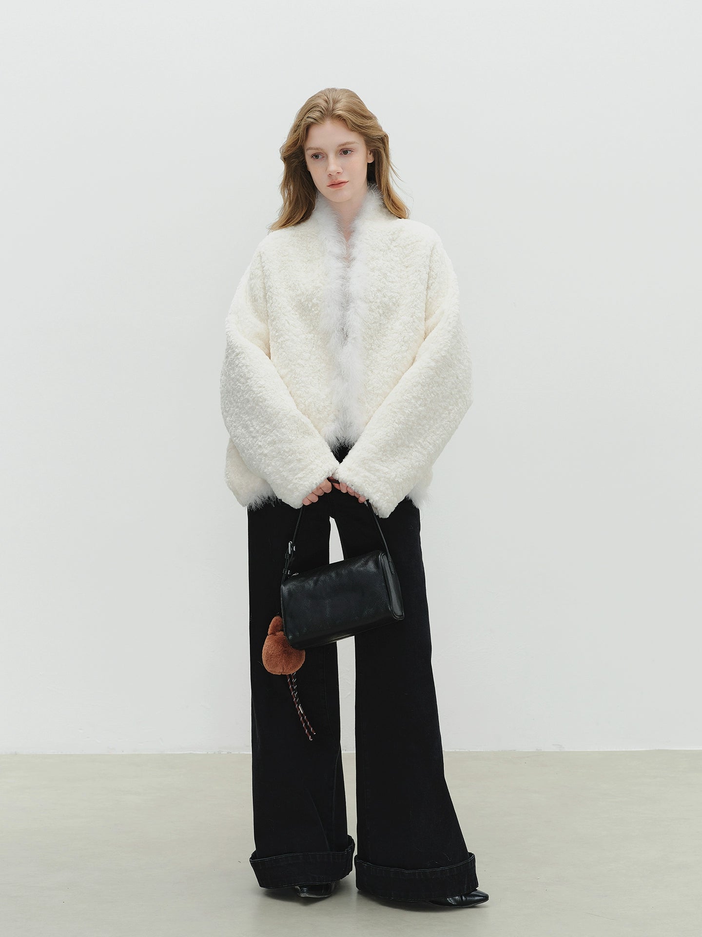 Fur Collar Short Jacket BBG0021