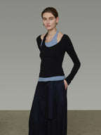 Halter Slim Fit Top UNS0047